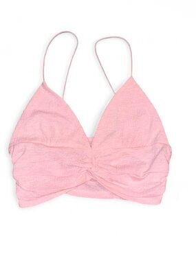 Urban Outfitters Light Pink Twist Front Tank Top